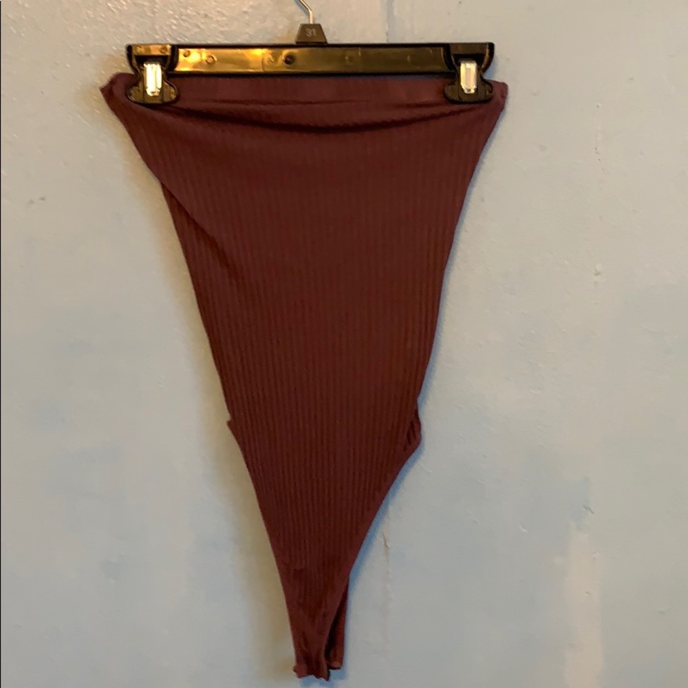 Tube top body suit (one size fits most)